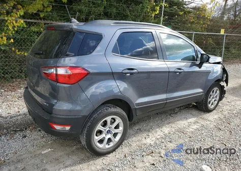 2020 Ford Ecosport Se из США, поврежденный, VIN MAJ6S3GL6LC385305